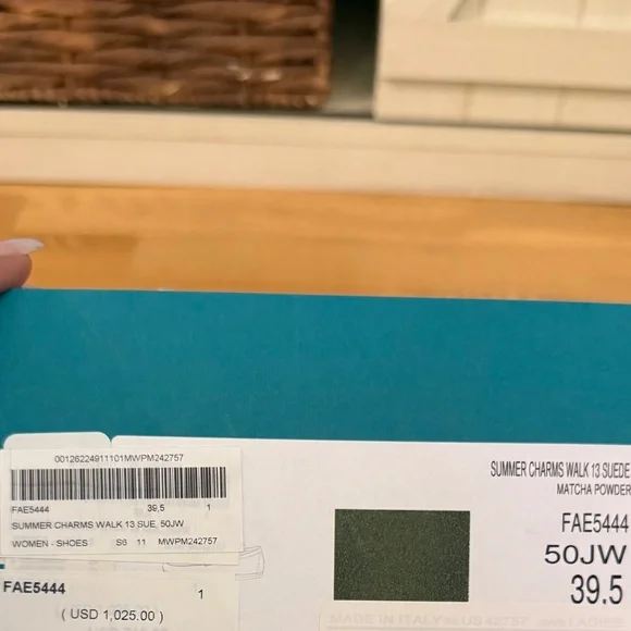 Loro Piana Suede Summer Charms - Picture 8 of 8